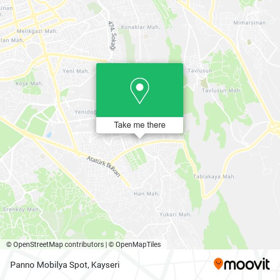 Panno Mobilya Spot map