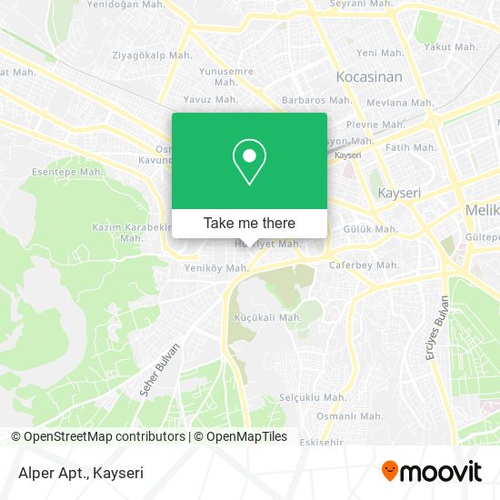 Alper Apt. map