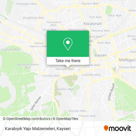 Karabıyık Yapı Malzemeleri map