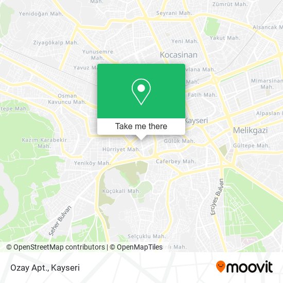 Ozay Apt. map