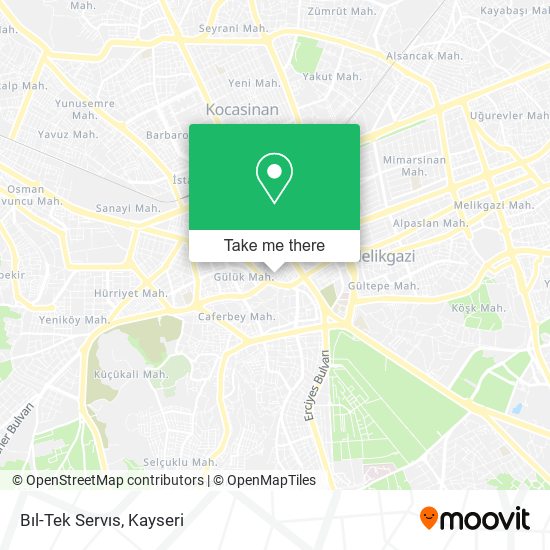 Bıl-Tek Servıs map