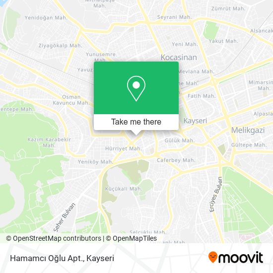 Hamamcı Oğlu Apt. map