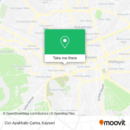 Cici Ayakkabı Çanta map