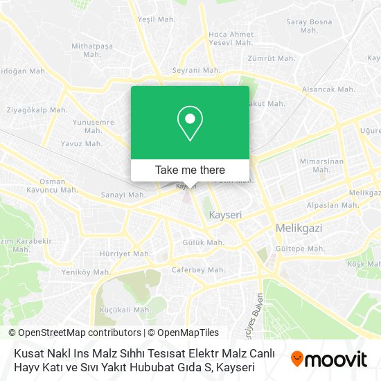 Kusat Nakl Ins Malz Sıhhı Tesısat Elektr Malz Canlı Hayv Katı ve Sıvı Yakıt Hububat Gıda S map