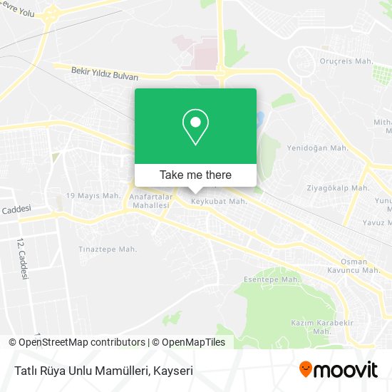 Tatlı Rüya Unlu Mamülleri map