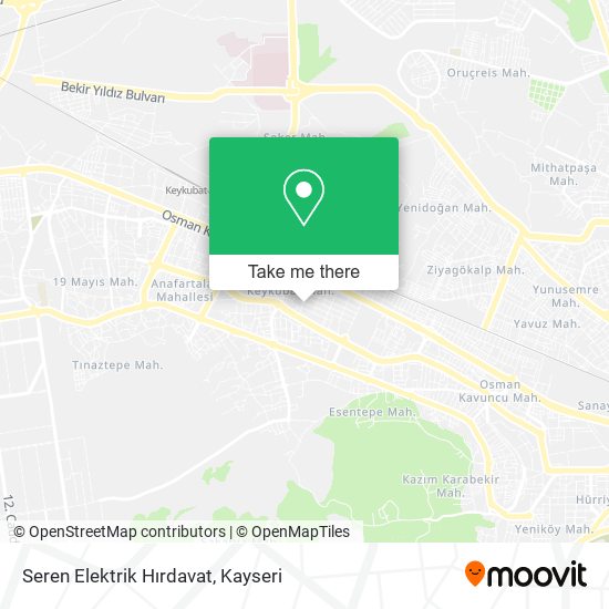 Seren Elektrik Hırdavat map