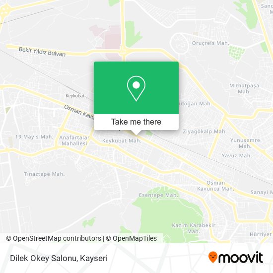 Dilek Okey Salonu map