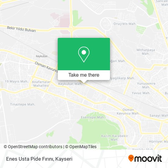 Enes Usta Pide Fırını map