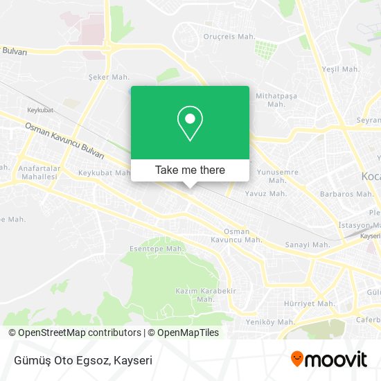 Gümüş Oto Egsoz map