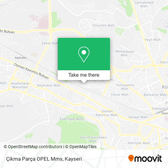 Çikma Parça OPEL Mms map