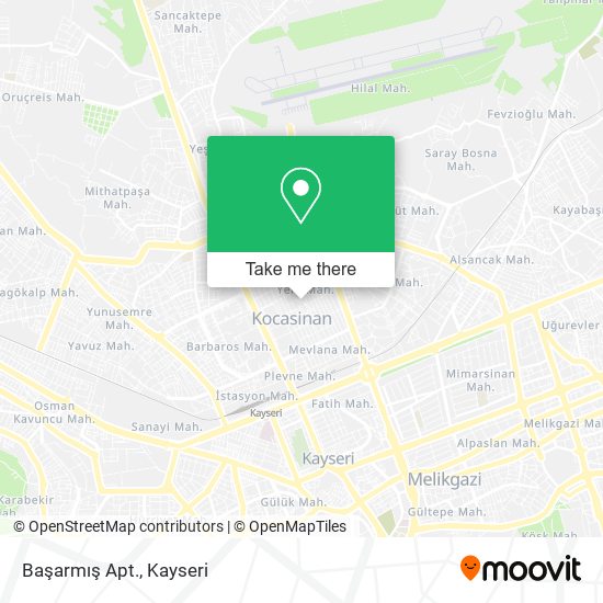 Başarmış Apt. map