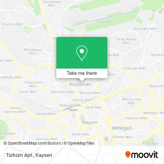 Türküm Apt. map