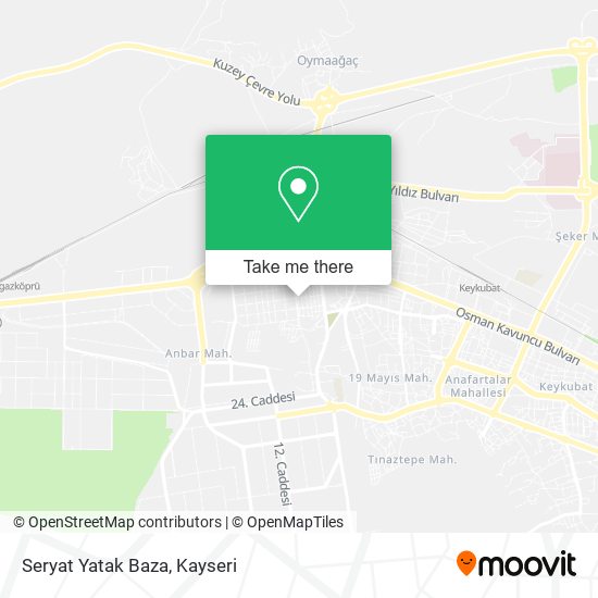 Seryat Yatak Baza map