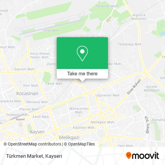 Türkmen Market map