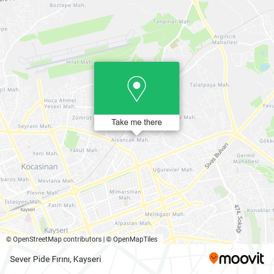 Sever Pide Fırını map