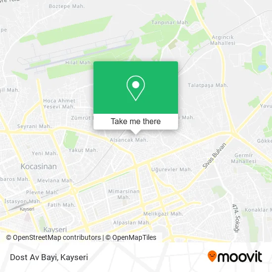 Dost Av Bayi map