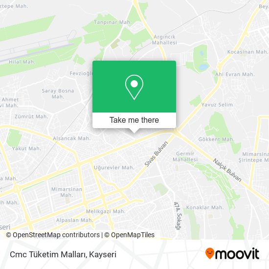 Cmc Tüketim Malları map
