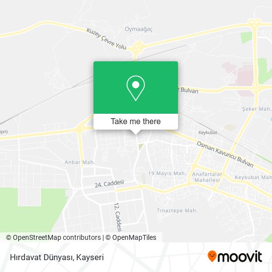 Hırdavat Dünyası map