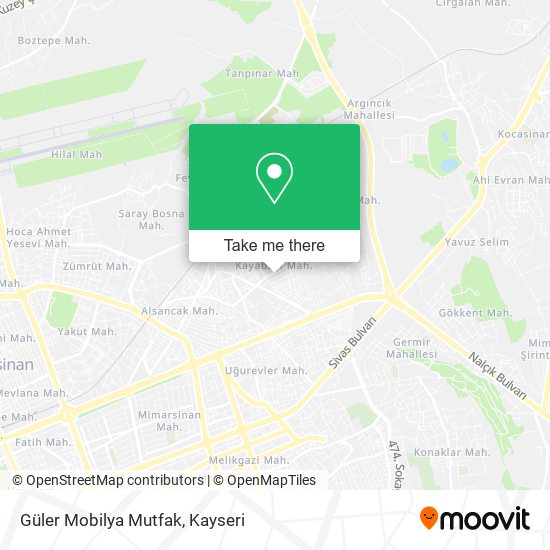 Güler Mobilya Mutfak map