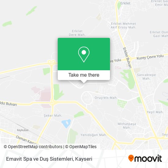 Emavit Spa ve Duş Sistemleri map