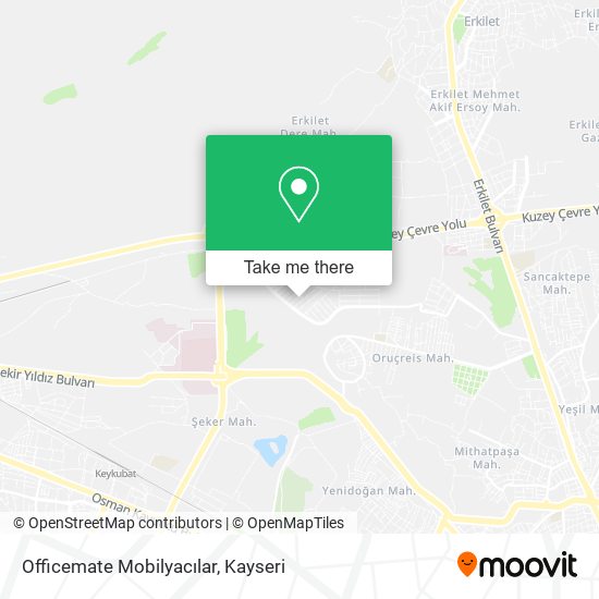 Officemate Mobilyacılar map