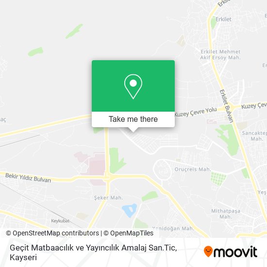 Geçit Matbaacılık ve Yayıncılık Amalaj San.Tic map