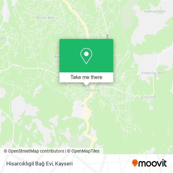 Hisarcıklıgil Bağ Evi map