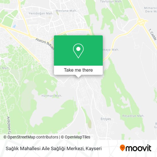 Sağlık Mahallesi Aile Sağliği Merkezi map