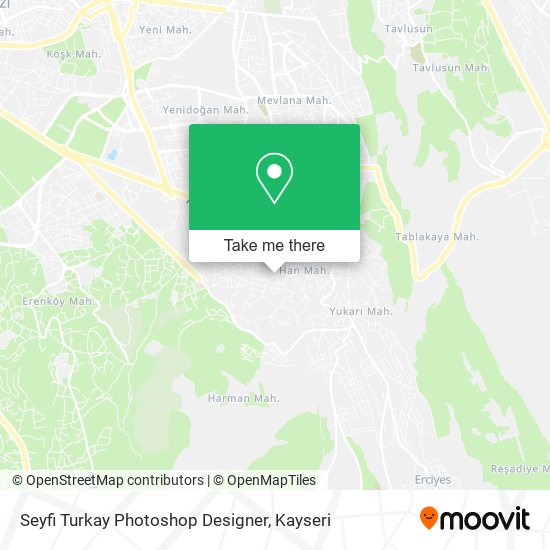 Seyfi Turkay Photoshop Designer map