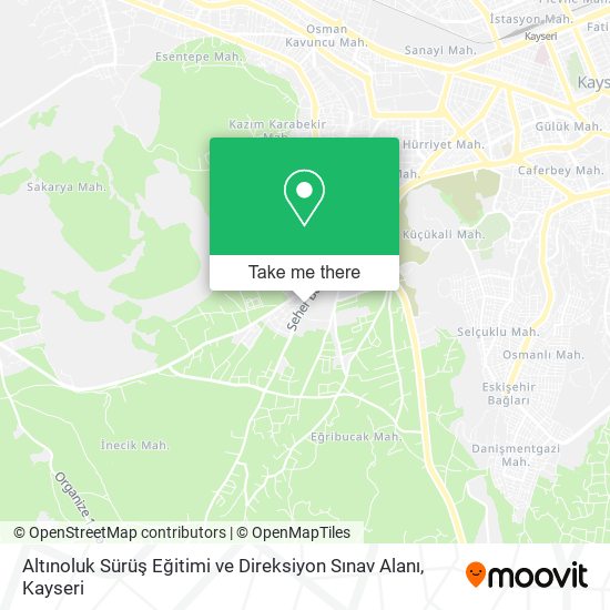 Altınoluk Sürüş Eğitimi ve Direksiyon Sınav Alanı map
