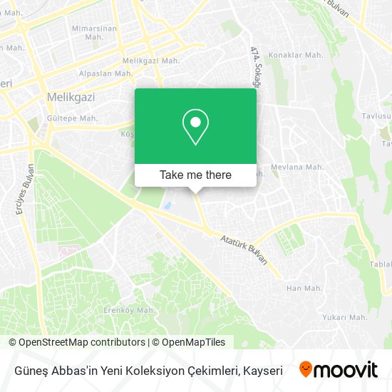 Güneş Abbas'in Yeni Koleksiyon Çekimleri map