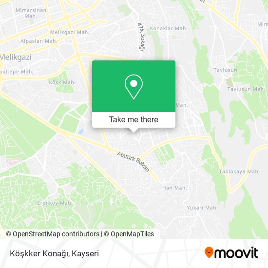 Köşkker Konağı map