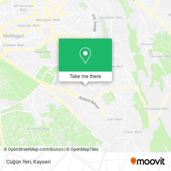 Cüğün Yeri map