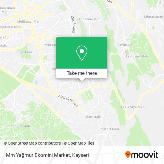 Mm Yağmur Ekomini Market map