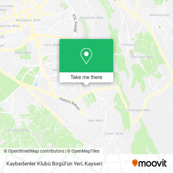 Kaybedenler Klubü Birgül'ün Yeri map