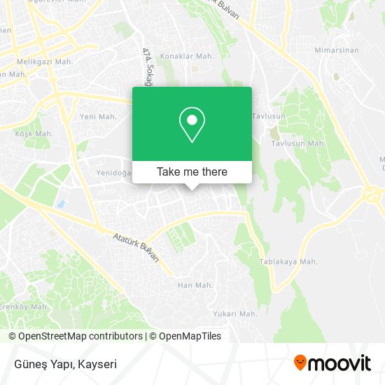 Güneş Yapı map