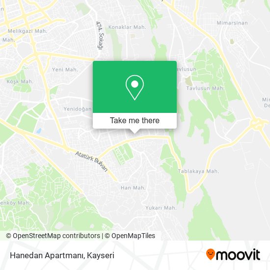 Hanedan Apartmanı map