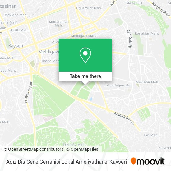 Ağız Diş Çene Cerrahisi Lokal Ameliyathane map