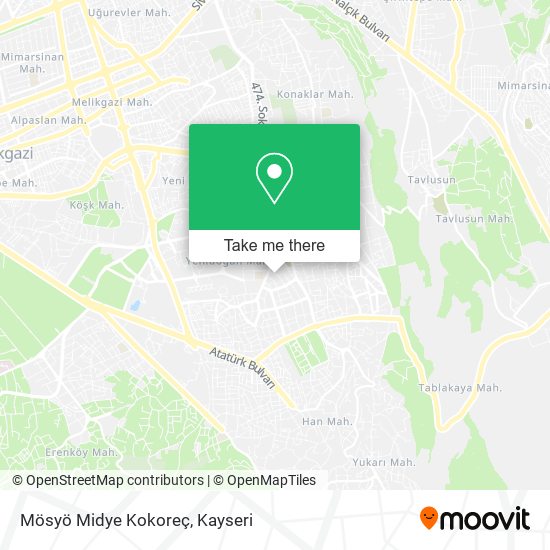 Mösyö Midye Kokoreç map