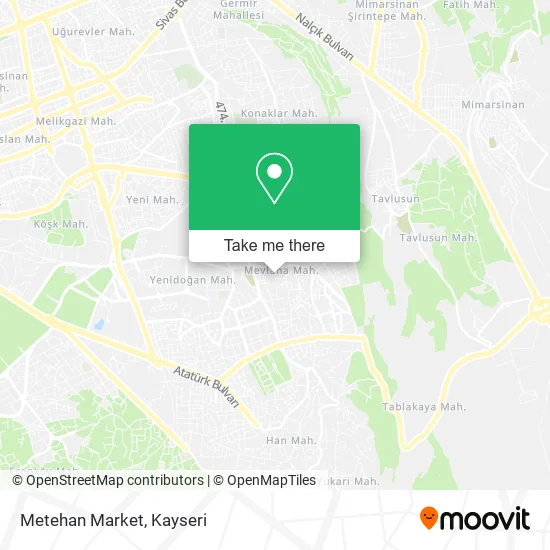 Metehan Market map