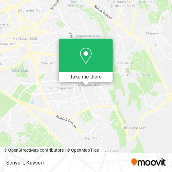 Şenyurt map
