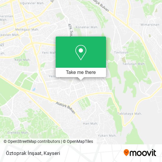 Öztoprak İnşaat map