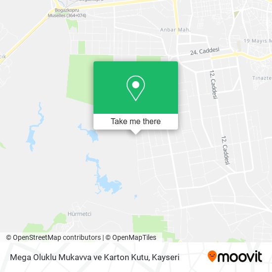 Mega Oluklu Mukavva ve Karton Kutu map
