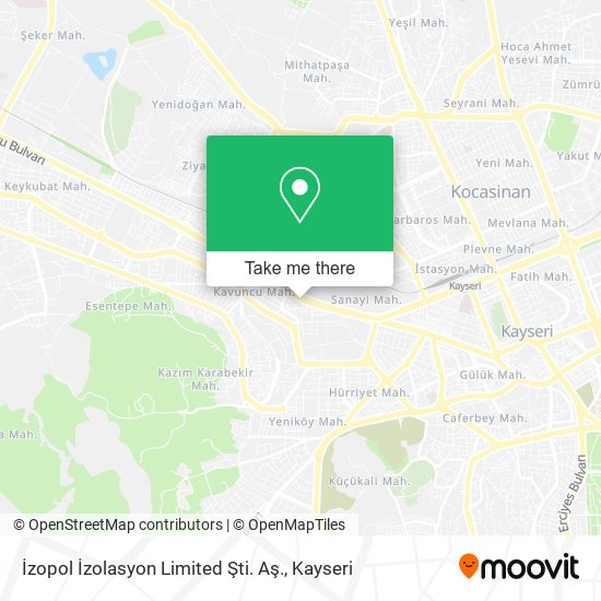 İzopol İzolasyon Limited Şti. Aş. map