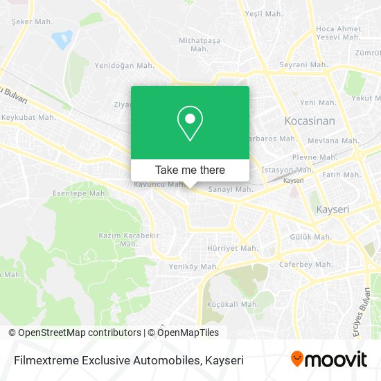 Filmextreme Exclusive Automobiles map