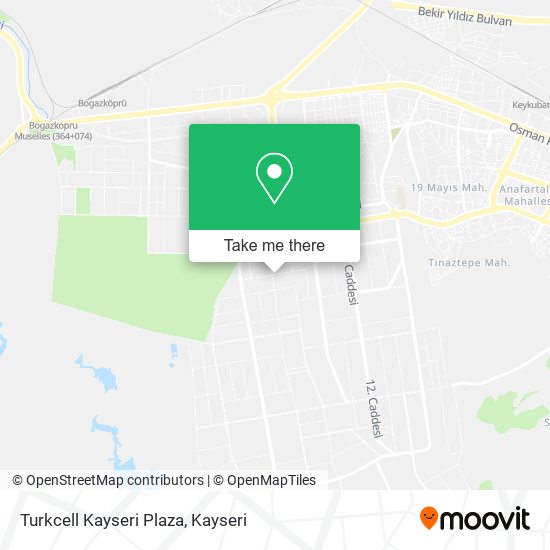 Turkcell Kayseri Plaza map