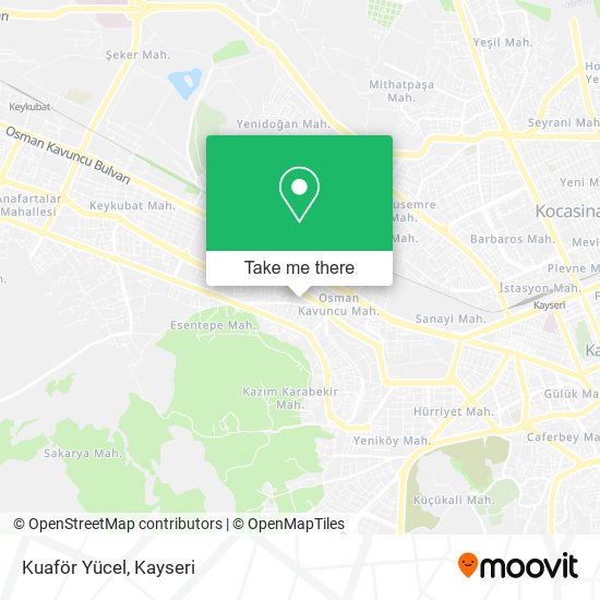 Kuaför Yücel map
