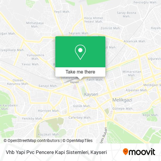 Vhb Yapi Pvc Pencere Kapi Sistemleri map