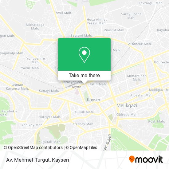 Av. Mehmet Turgut map