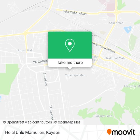 Helal Unlu Mamullerı map
